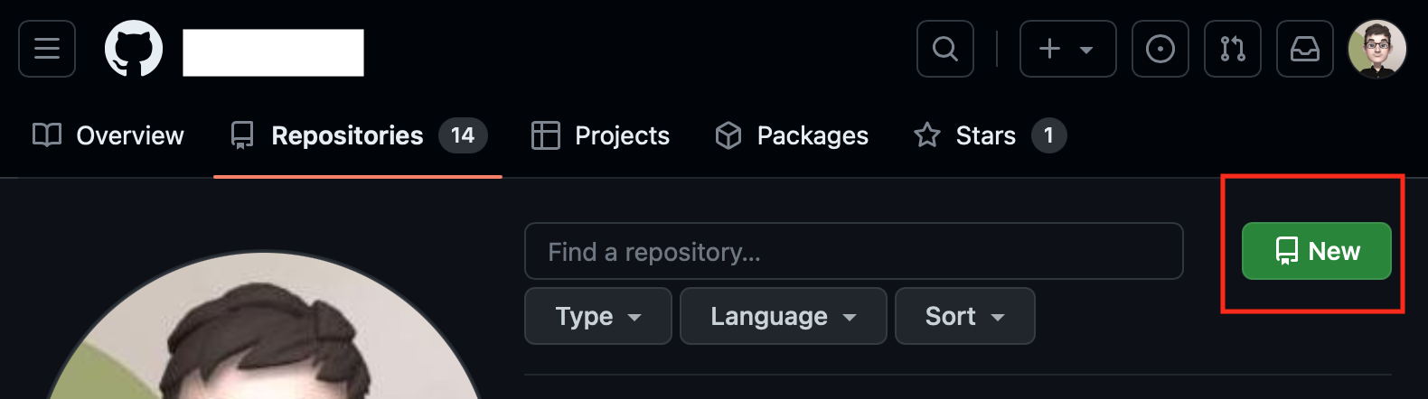 create repository